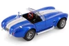 Shelby Cobra 427 SC Convertible, Blue - Showcasts® 24002 - 1/24 scale Diecast Model Toy Car