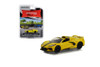 2022 Chevy Corvette Convertible, Yellow - Greenlight 68010A/48 - 1/64 Scale Diecast Model Toy Car