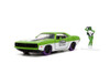 1973 Plymouth Barracuda with She-Hulk Figure, She-Hulk - Jada Toys 34273 - 1/32 Scale Diecast Car