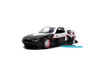 1990 Mazda Miata w/Ghost Spider Figure, Spiderman - Jada Toys 33662/12 - 1/32 Scale Diecast Car