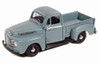 Diecast Car w/Rotary Turntable - 1948 Ford F-1 Pickup, Blue - Maisto 1/25 Scale Diecast Car