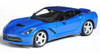 Diecast Car w/Rotary Turntable - 2014 Chevrolet Corvette Stingray Coupe - 1/24 scale diecast car