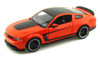 Diecast Car w/Rotary Turntable - Ford Mustang Boss 302, Orange Maisto 31269 1/24 Scale Diecast Car