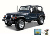 Diecast Car w/Rotary Turntable - Jeep Wrangler Rubicon Convertible, 31245 - 1/27 Scale Diecast Car