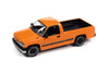 2002 Chevy Silverado, Orange - Johnny Lightning JLSP281/24A - 1/64 Scale Diecast Model Toy Car