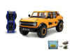 Diecast Car w/Display Turntable - 2021 Ford Bronco w/Extra Wheels - 1/24 scale Diecast Car