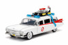 Diecast Car w/Display Turntable - Cadillac Ecto-1 Ambulance, Jada 99731 - 1/24 Scale Diecast Car