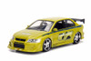 Diecast Car w/Display Turntable - Mitsubishi Lancer Evolution VII, 99788/4 - 1/24 scale Diecast Car