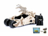 Diecast Car w/Display Turntable - Batmobile Camouflage Version w/ Batman Figure - 1/24 Diecast Car