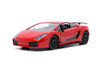 Diecast Car w/Display Turntable - Lamborghini Gallardo Superleggera, Red - 1/24 scale Diecast Car