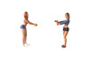 Car Wash Girls Set 2 (Jessica & Jennifer) - American Diorama 38356 - 1/43 Scale Figurine Accessory