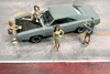 Car Wash Girls Set 2 (Jessica & Jennifer) - American Diorama 38356 - 1/43 Scale Figurine Accessory