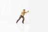 4x4 Mechanic Figure 5, Beige w/Brown - American Diorama AD-18015 - 1/18 Scale Figurine - Accessory