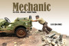 4x4 Mechanic Figure 5, Beige w/Brown - American Diorama AD-18015 - 1/18 Scale Figurine - Accessory