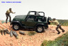 4x4 Mechanics 2pc Set 3,  - American Diorama AD-43003 - 1/43 Scale Figurine - Diorama Accessory