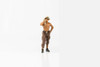 4x4 Mechanic Figure 1, Brown - American Diorama AD-18011 - 1/18 Scale Figurine - Diorama Accessory