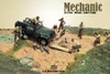 4x4 Mechanics 2pc Set 1 w/Metal Sand Ladder - American Diorama 43001 - 1/43 Scale Figurine