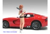 Cosplay Girls Figure 6, White w/Orange - American Diorama 18306 - 1/18 Scale Figurine - Accessory