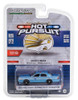 2001 Ford Crown Victoria, Light Blue w/White Stripe - Greenlight 43020D/48 - 1/64 Scale Diecast Car