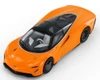 McLaren Speedtail, Orange - Kinsmart H13-18 - 1/64 Scale Diecast Model Toy Car