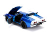 1969 Chevy Corvette Stingray ZL-1, Blue - Jada Toys 30532 - 1/24 Scale Diecast Model Toy Car