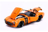 1965 Shelby Cobra 427 S/C Convertible, Orange - Jada Toys 30531 - 1/24 Scale Diecast Model Toy Car