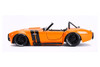 1965 Shelby Cobra 427 S/C Convertible, Orange - Jada Toys 30531 - 1/24 Scale Diecast Model Toy Car