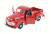 1948 Ford F-1 & 1950 Chevy 3100, Red Blue & Black, Showcasts 37935/52D - 1/24 Scale Set of 4 Cars