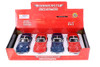 1970 Chevy Corvette T-Top, Blue & Red, Showcasts 37202 - 1/24 Scale Set of 4 Diecast Model Toy Cars