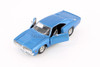 1969 Dodge Charger R/T Hardtop, Blue & Beige - Showcasts 37256 - 1/25 Scale Set of 4 Model Toy Cars