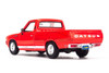 1973 Datsun 620 Pickup Truck, Red - Showcasts 38522R - 1/24 Scale Diecast Model Toy Car