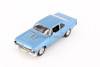 1970 Chevy Nova SS Hardtop, Blue & Green - Showcasts 37262 - 1/24 Scale Set of 4 Diecast Model Cars