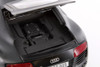 Audi R8 Hard Top, Matte Black - Showcasts 37281 - 1/24 Scale Set of 4 Diecast Model Toy Cars