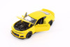 2017 Chevy Camaro ZL1 Hardtop, Blue & Yellow - Showcasts 37512 - 1/24 Scale Set of 4 Model Toy Cars