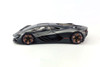 Lamborghini Terzo Millennio Hardtop, Dark Gray w/Black Top - Bburago 28094GY - 1/24 Scale Diecast Model Toy Car