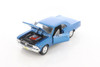 1966 Chevy Chevelle SS 396 Hardtop, Blue - Showcasts 37960 - 1/24 Scale Set of 4 Diecast Model Cars