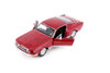 1967 Ford Mustang GT-500 Hard Top, Red & Gray, Showcasts 37260 - 1/24 Scale Set of 4 Model Toy Cars