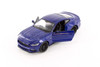 2015 Ford Mustang Hardtop, Orange & Blue - Showcasts 37508 - 1/24 Scale Set of 4 Diecast Model Cars