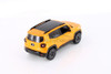 2017 Jeep Renegade SUV, Orange - Showcasts 37282 - 1/24 Scale Set of 4 Diecast Model Toy Cars