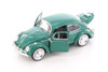 1966 Volkswagen Beetle Hardtop, Green - Showcasts 77223GN - 1/24 Scale Diecast Model Toy Car
