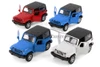 Jeep Wrangler, Blue, White & Red - Showcasts 67425D - 1/43 Scale Set of 12 Diecast Model Toy Cars