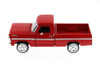 1969 Ford F-100 Pickup Truck, Red - Showcasts 71315R - 1/24 Scale Diecast Model Toy Car