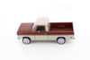 1969 Ford F-100 Pickup Truck, Brown & Red - Showcasts 71315D - 1/24 Scale Set of 4 Model Toy Cars