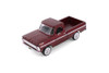 1969 Ford F-100 Pickup Truck, Brown & Red - Showcasts 71315D - 1/24 Scale Set of 4 Model Toy Cars