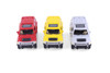 Hummer H3, Red, Yellow & Silver - Showcasts 67401W/24 - 1/43 Scale 3-Pack Diecast Model Toy Cars