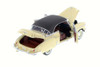 1950 Chevy Bel Air Hardtop, Cream w/Brown Top, Showcasts 77268CM - 1/24 Scale Diecast Model Toy Car