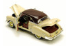 1950 Chevy Bel Air Hardtop, Cream w/Brown Top, Showcasts 77268CM - 1/24 Scale Diecast Model Toy Car