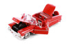 1958 Chevy® Impala™ Convertible, Red - Showcasts® 77267R - 1/24 Scale Diecast Model Toy Car