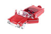 1958 Chevy Impala Convertible, Red - Showcasts 77267R - 1/24 Scale Diecast Model Toy Car