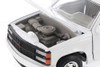 1992 Chevy 454 SS Pickup Truck, White - Showcasts 77203W - 1/24 Scale Diecast Model Toy Car